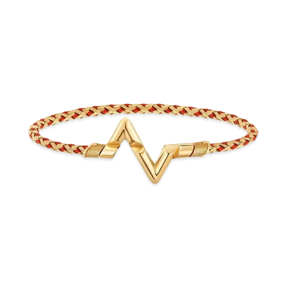 Louis Vuitton LV Volt Upside Down Play Large Bracelet "Rouge"