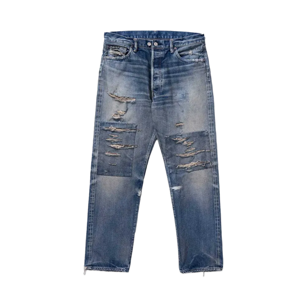 N.HOOLYWOOD x New Manual Irregular D.O Pathwork Jeans/IRG "Vintage Wash"