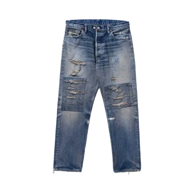 N.HOOLYWOOD x New Manual Irregular D.O Pathwork Jeans/IRG "Vintage Wash"
