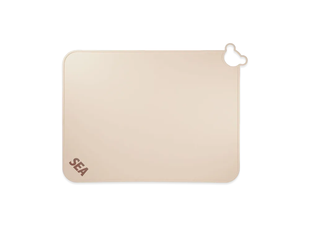 WIND AND SEA Sea Silicone Placemat "Beige"