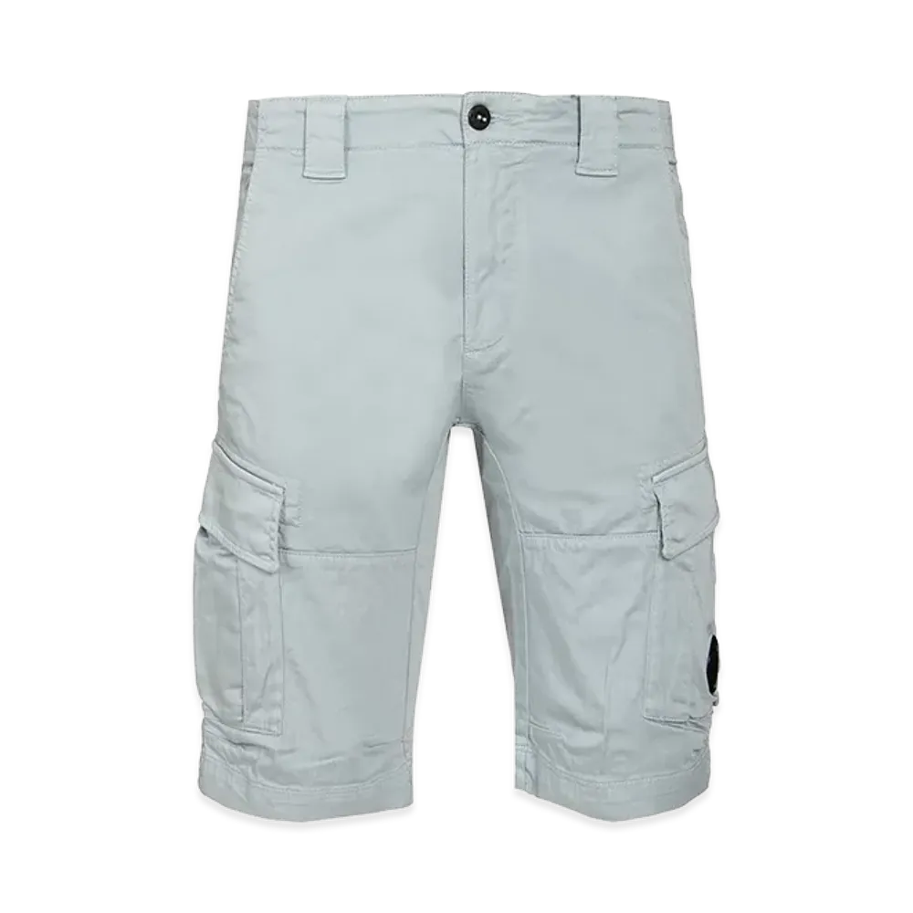 C.P. Company Short Cargo Pants "Light Blue"