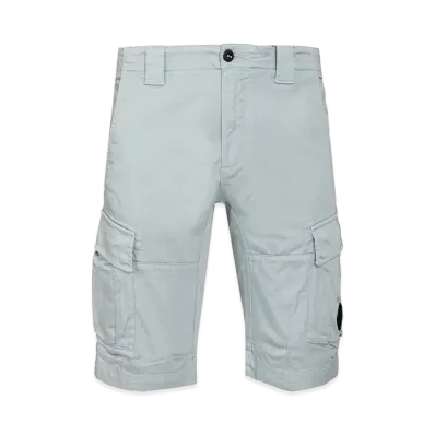 C.P. Company Short Cargo Pants "Light Blue"