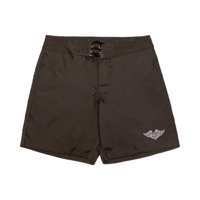 Subculture Nylon Surf Shorts "Olive"