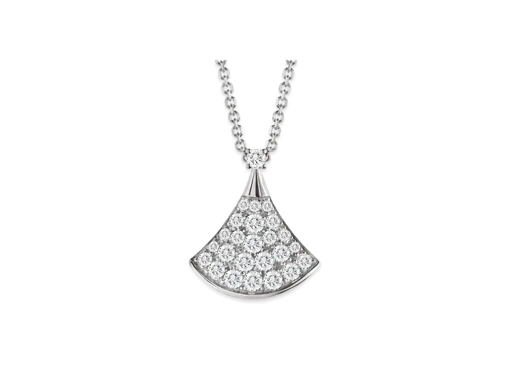 BVLGARI Divas Dream Necklace Diamond "White Gold"