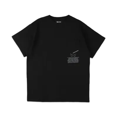 WIND AND SEA WDS HB Pocket S/S Tee "Bkack"