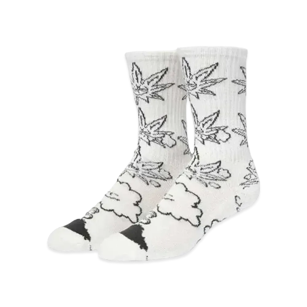 HUF Self Destruction Buddy Socks "Linen"