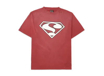 SAINT Mxxxxxx SS Tee ? Question mark "Burgundy"