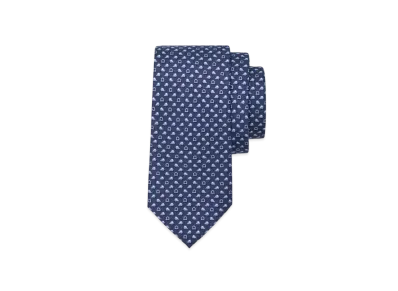 Salvatore Ferragamo Tie "Navy Blue"