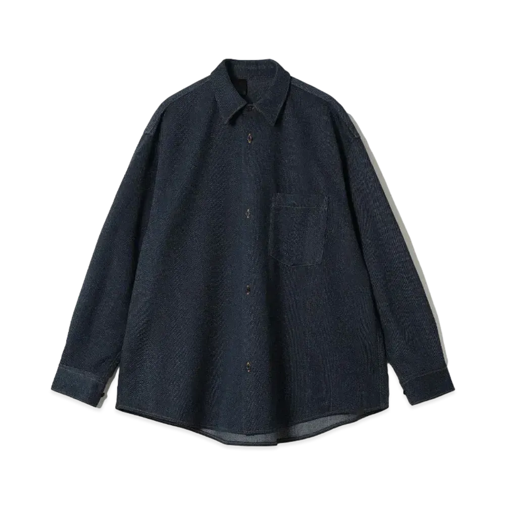 N.HOOLYWOOD Big Shirt "Navy"