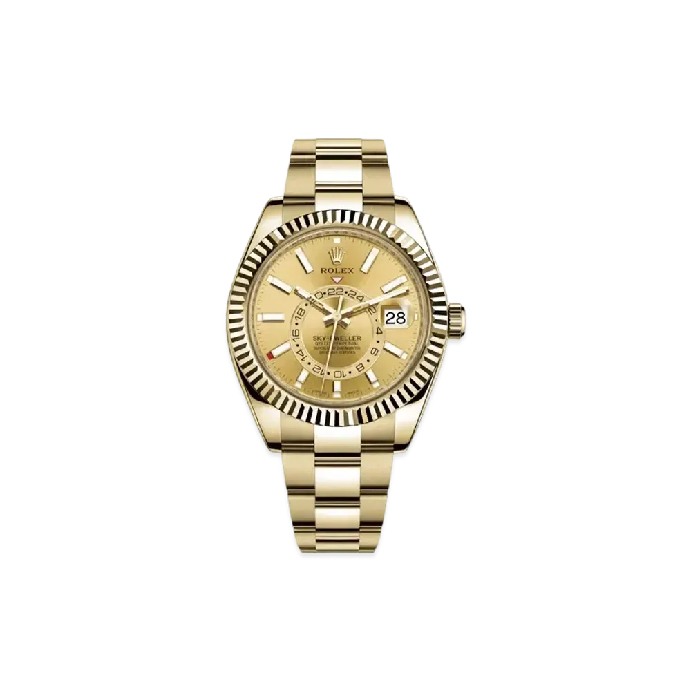 ROLEX Sky Dweller Oyster 42mm Yellow Gold