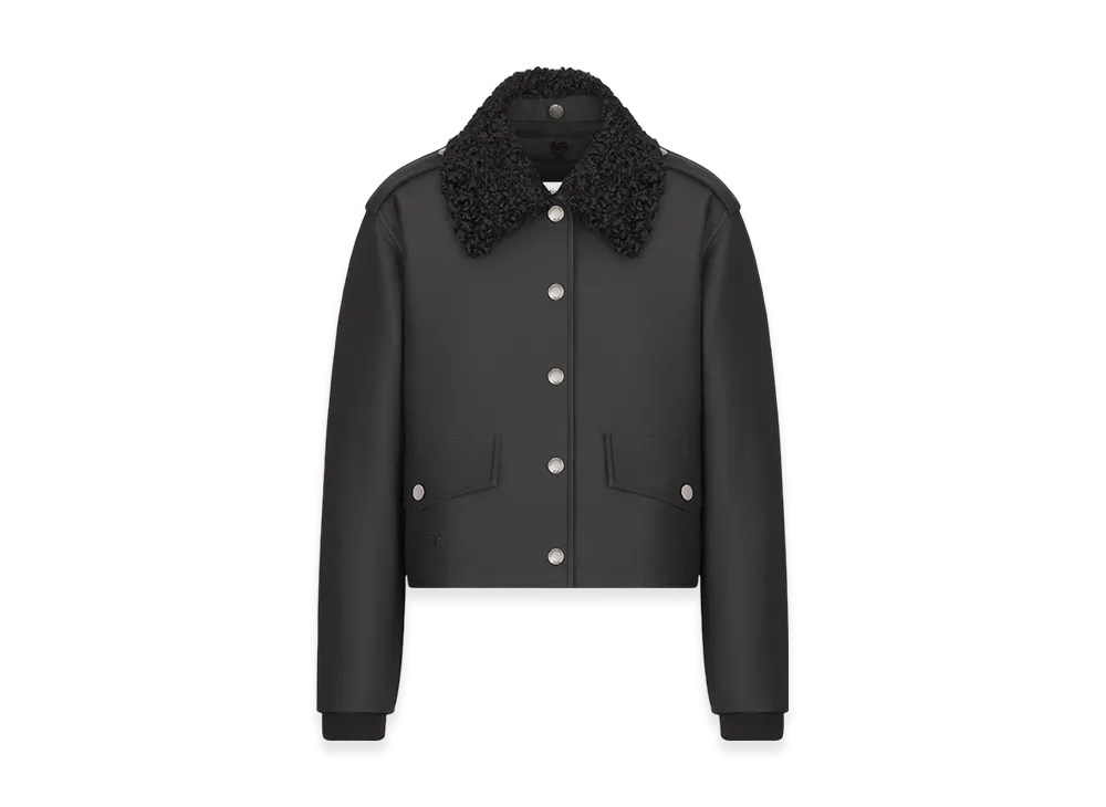 Dior Women's 2-In-1 Peacoat Technical Silk Twill "Black"