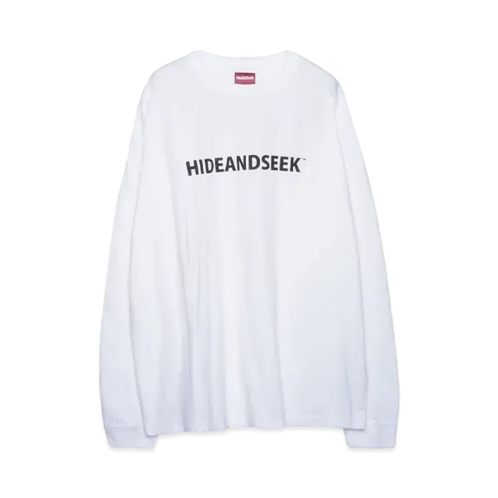 Hide and Seek FAR EAST 1995 L/S Tee(24ss) "WHITE"
