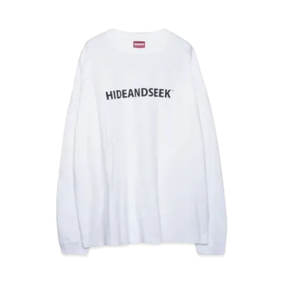 Hide and Seek FAR EAST 1995 L/S Tee(24ss) "WHITE"