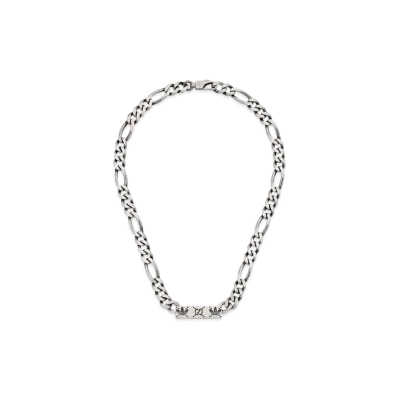 adidas x GUCCI Gourmette Chain Necklace "Silver"
