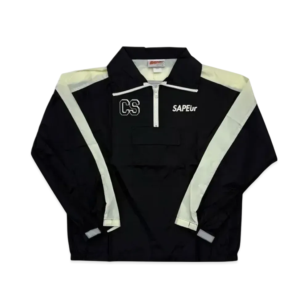 SAPEur Youth Pullover Nylon Jacket "Black"