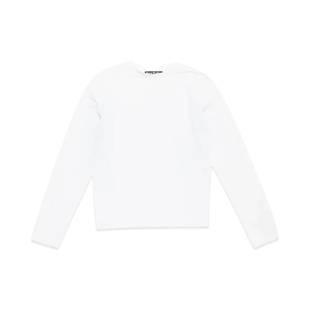 Acne Studios Long Sleeve T-Shirt Regular Fit "White"