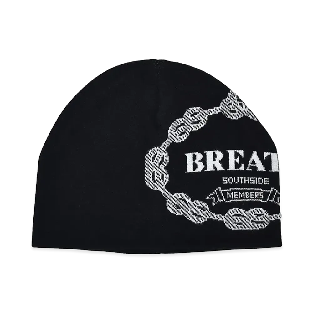 BREATH Royal Logo Skull Cap "Black"