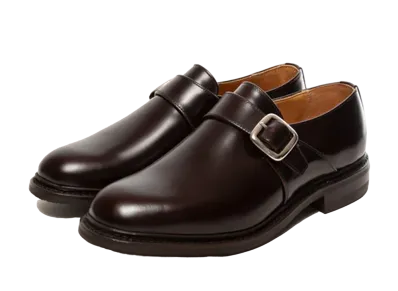 Berwick Monk Strap HO255 Coating Leather "Dark Brown" 3520RODADB