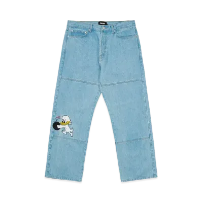 PALACE DUCK BOMB PANEL JEANS "Stone Wash"