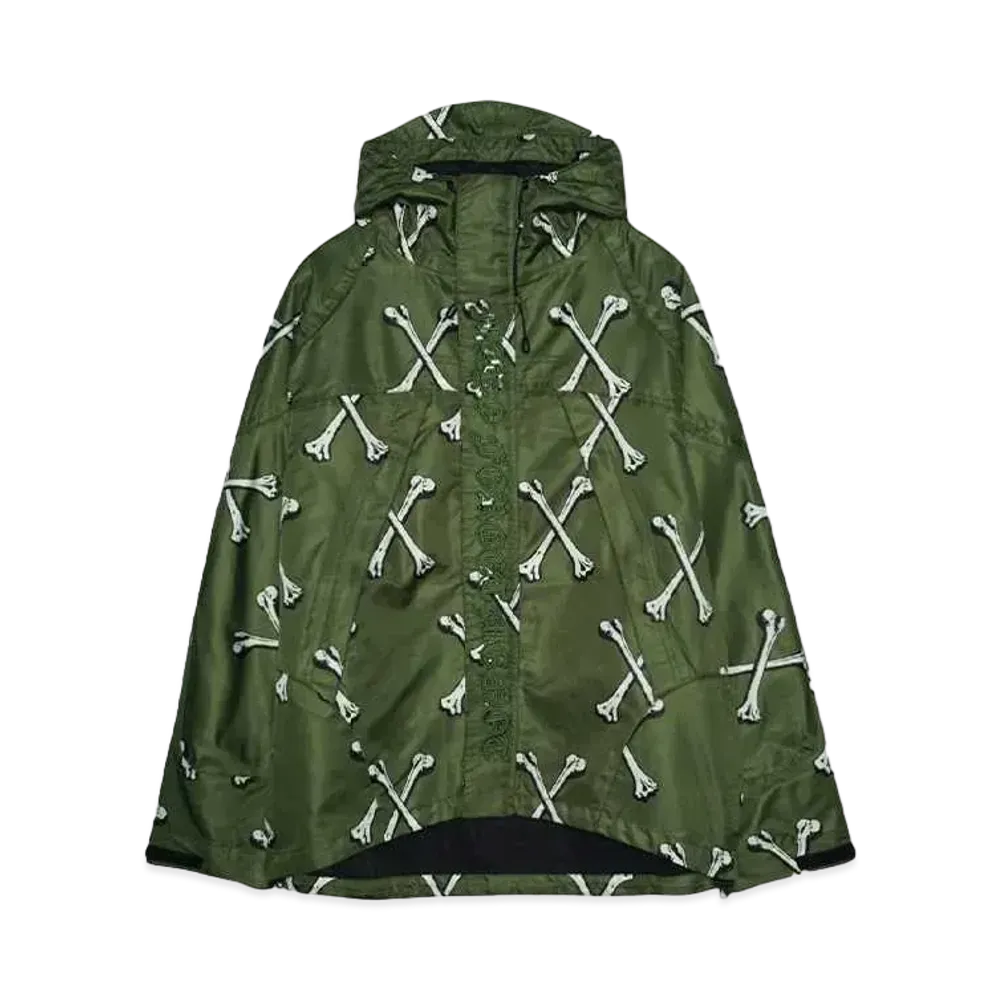 MAYO MAYO CROSS BONES EMBROIDERY MOUNTAIN PARKA "GREEN"