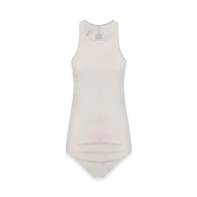 Rick Owens Women's Basic Rib Tank "White"