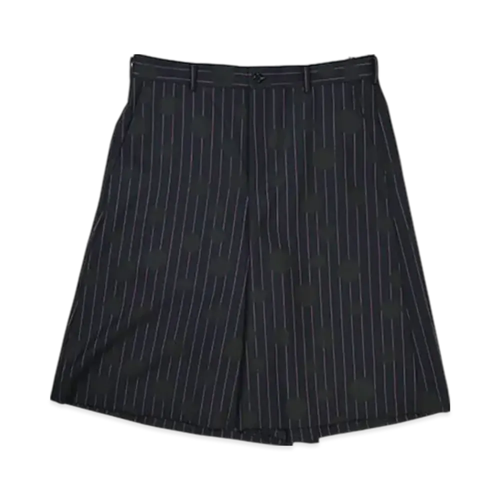 COMME des GARCONS HOMME PLUS Dot Stripe Milled S-PT "Black"