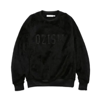 UNDERCOVER x nonnative OZISM Monk Crew L/S Pullover "OZISM" Poly Fleece Polartec High Loft "Black"