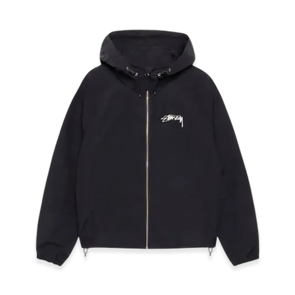 Stussy Nylon Beach Shell "Black"