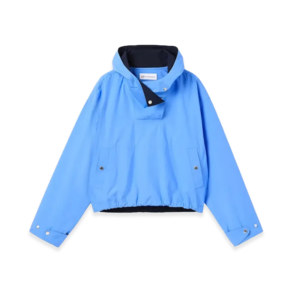 Gap x Victoria Beckham Women's Hooded Pullover Jacket "Cornflower Blue"