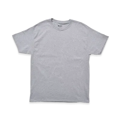 Champion Adult 6Oz Short Sleeve Tee "Light Steel"