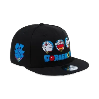 NEW ERA x Doraemon 9FIFTY Side Patch "Black"