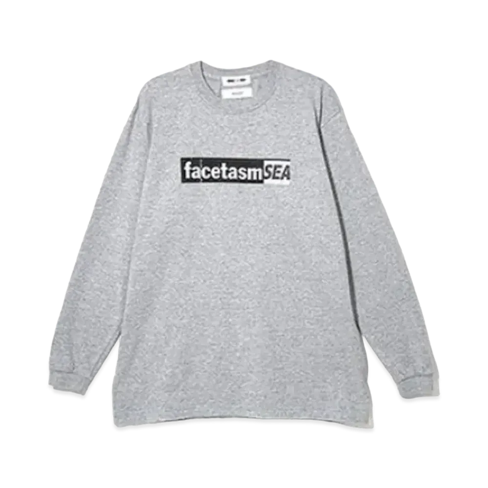WIND AND SEA x FACETASM L/S Tee "Gray"