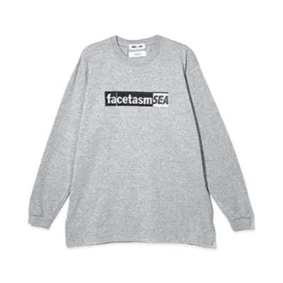 WIND AND SEA x FACETASM L/S Tee "Gray"