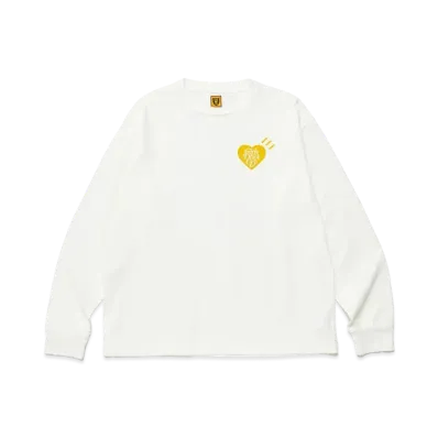 HUMAN MADE GDC Daily L/S T-Shirt "White" / VERDY