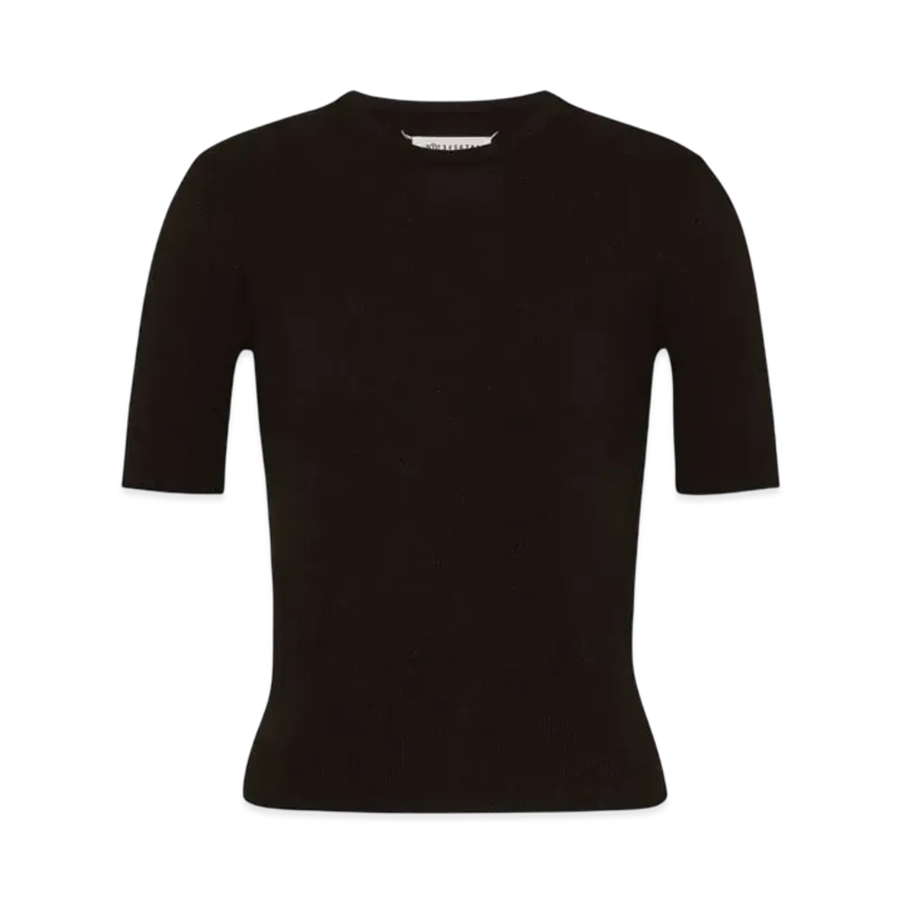 Maison Margiela Women's Wool Top "Brown"