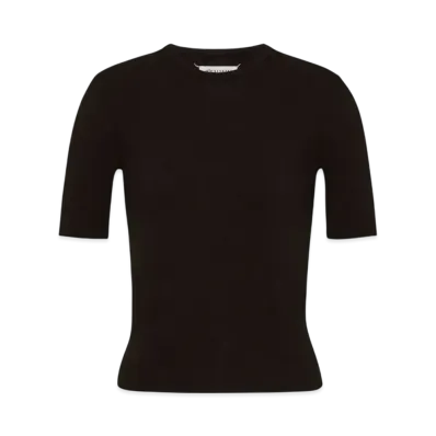 Maison Margiela Women's Wool Top "Brown"