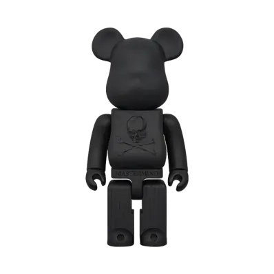 MEDICOM TOY "BEARBRICK" Karimoku mastermind JAPAN Sumi black 400%