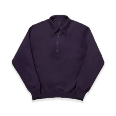 DAIWA PIER39 Tech Sweat Snap Pullover "Purple"