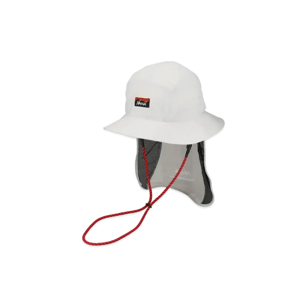 WIND AND SEA x NANGA NYLON TUSSER HAT "Ivory"