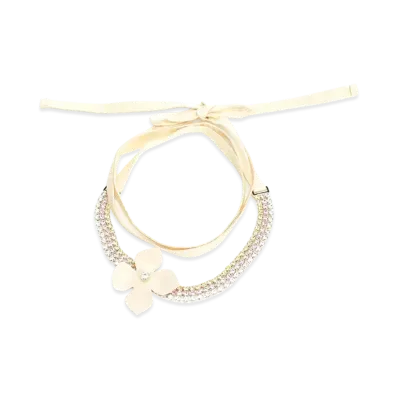 MARNI Women's Flower Necklace "Multicolor"