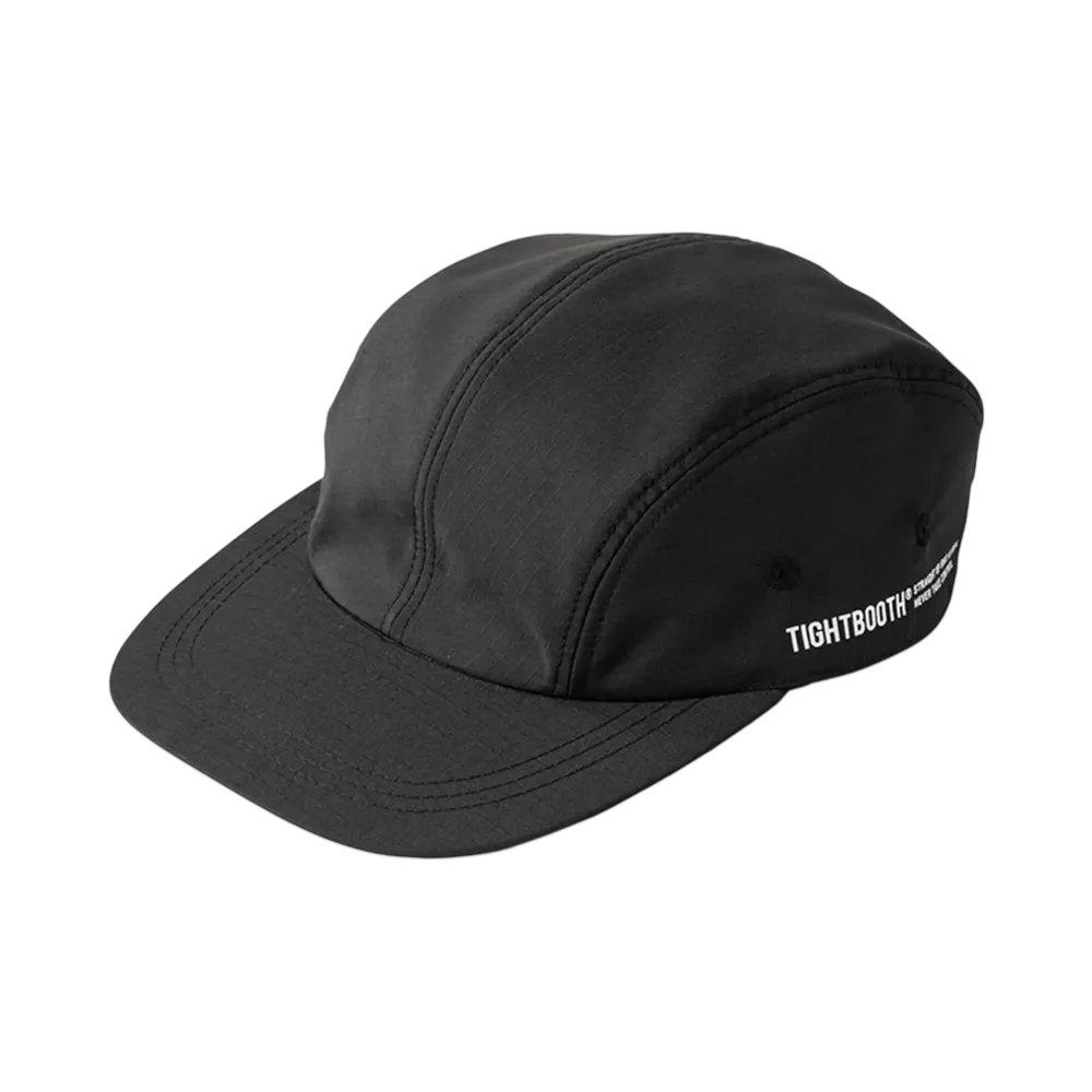 TIGHTBOOTH Ripstop Side Logo Camp Cap "Black"