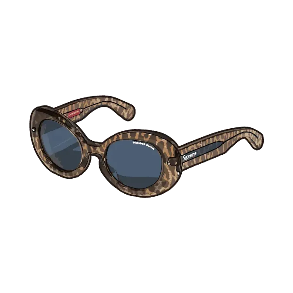 Supreme x Number (N)ine Sunglasses "Leopard"