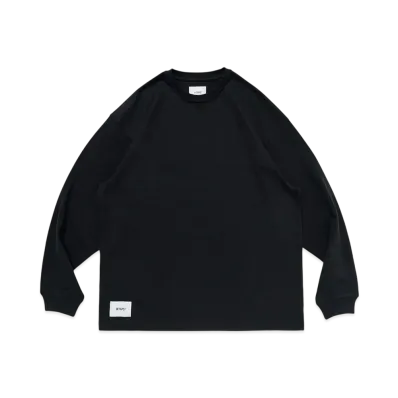WTAPS Sign / LS / Cotton "Black"