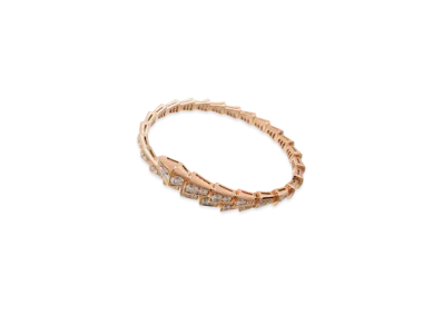 BVLGARI Serpenti Viper Bracelet Diamond "Pink Gold"