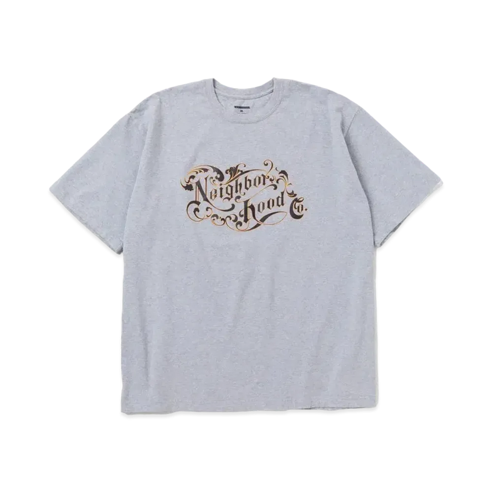 NEIGHBORHOOD NH . Tee SS-9 "Gray"