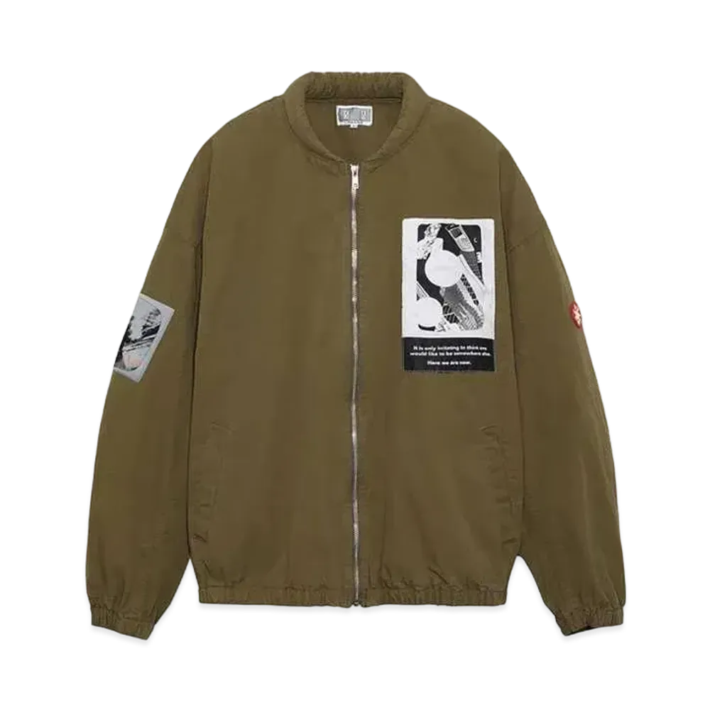 Cav Empt (C.E) PSEUDO NEEDS ZIP JACKET "Khaki"