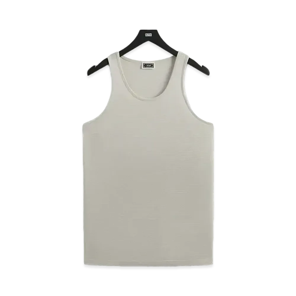 Kith Pointelle Mesh Spencer Tank "Sandrift"
