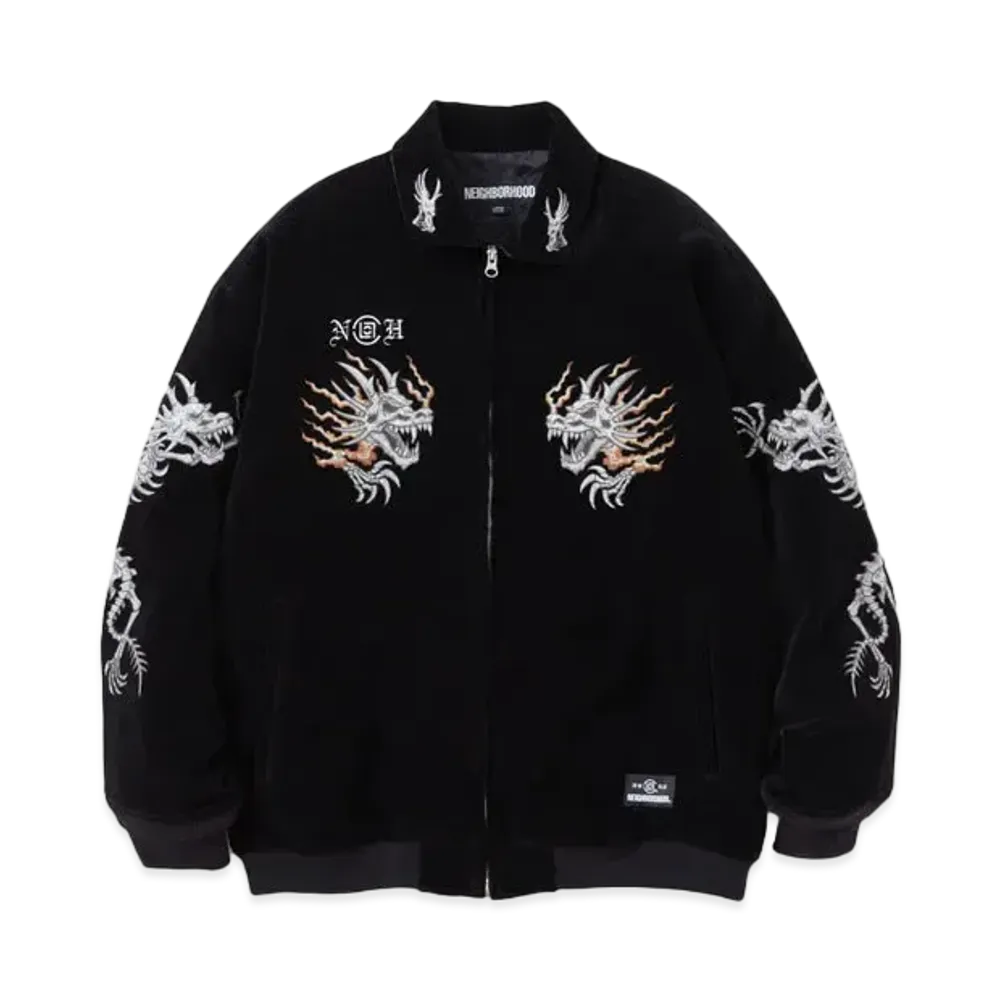 NEIGHBORHOOD x CLOT Souvenir Jacket "Black"