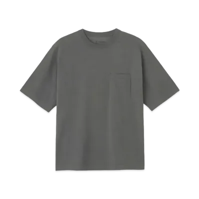 Goldwin Whole Garment Wool Knit T-shirt (Unisex) "Mix Charcoal"