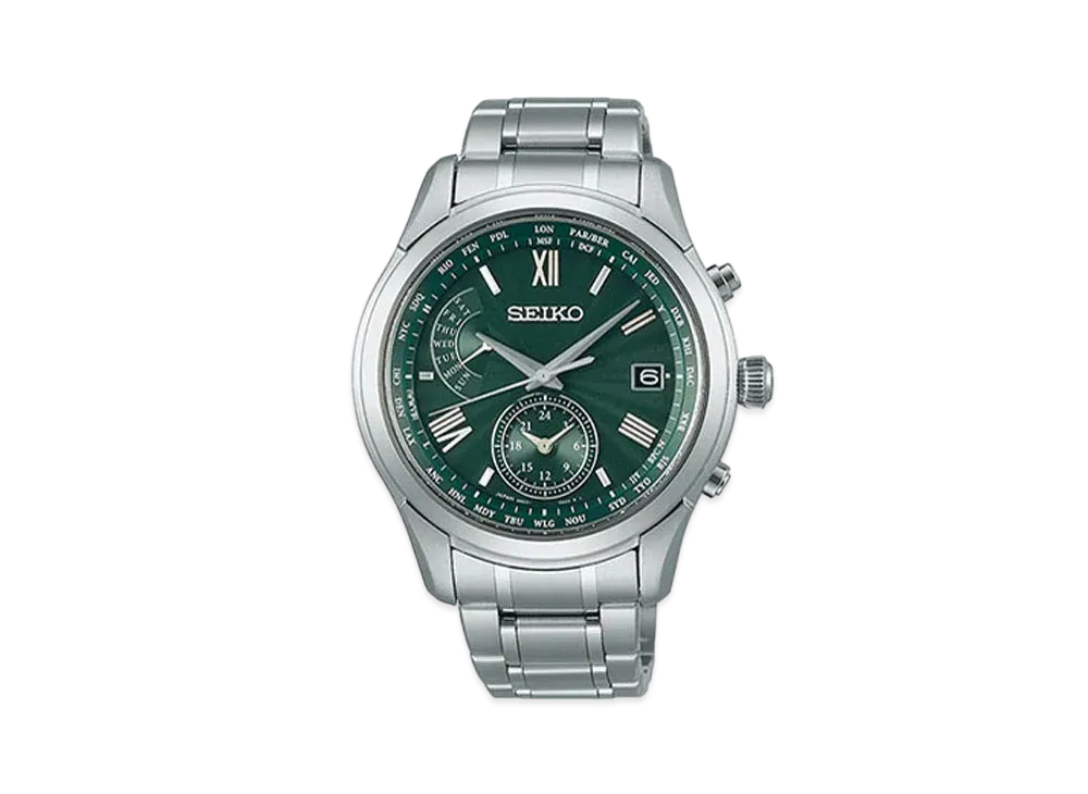 SEIKO Brightz Flight Expert Chronograph Solar Radio SAGA307